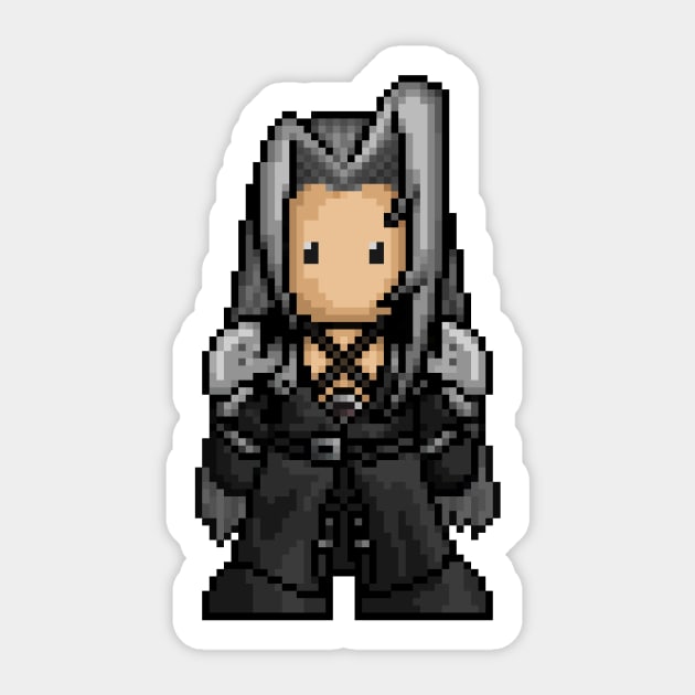 FF7 Sephiroth Sticker by PixelKnight